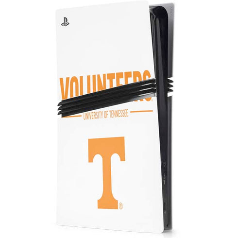 University of Tennessee-Knoxville Volunteers Text PlayStation PS5 Skins